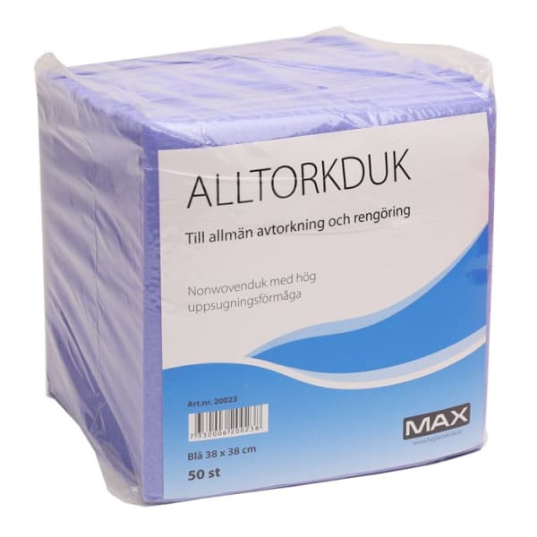 Klut MAX Non Woven 38x38cm blå