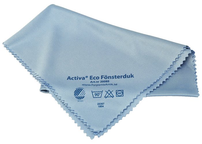 Mikrofiberklut Activa Eco glass 40x50cm