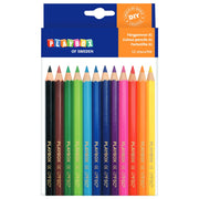 Fargeblyant tykke 12 farger/stk