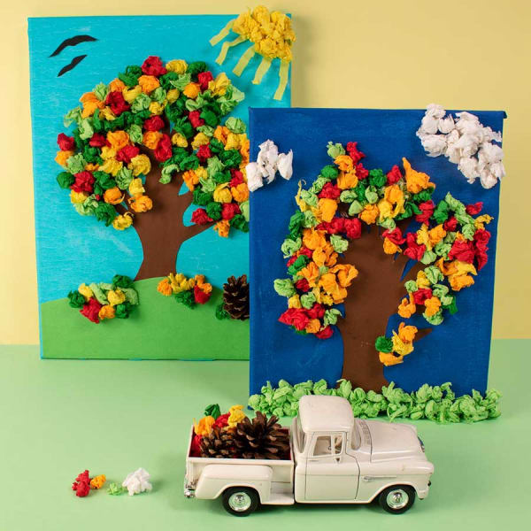 Kreppapir 50x200cm, 10 farger/stk