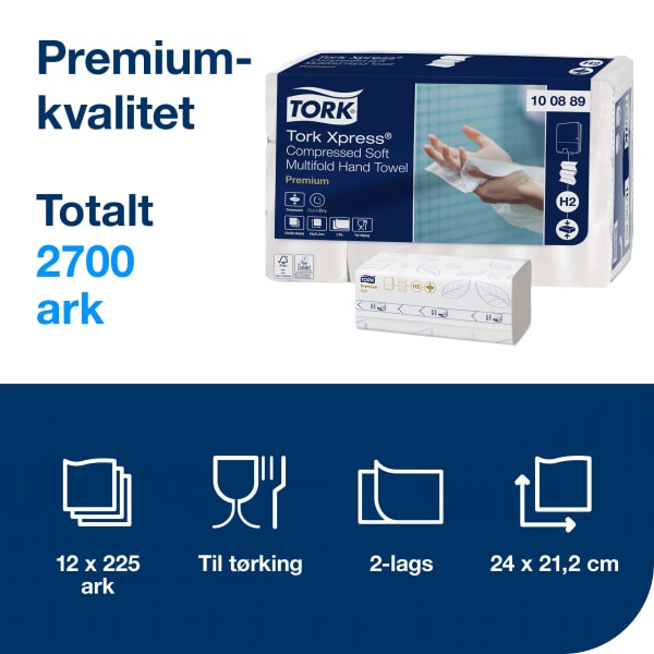 Håndtørk H2 Xpress Premium komp. Z