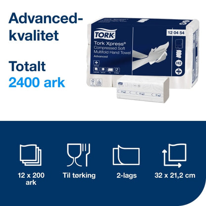 Håndtørk H2 Xpress Advanced komp. M
