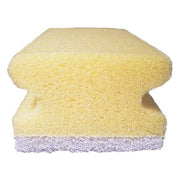 Svamp gul/hvit u/slipemiddel 7,5x15cm