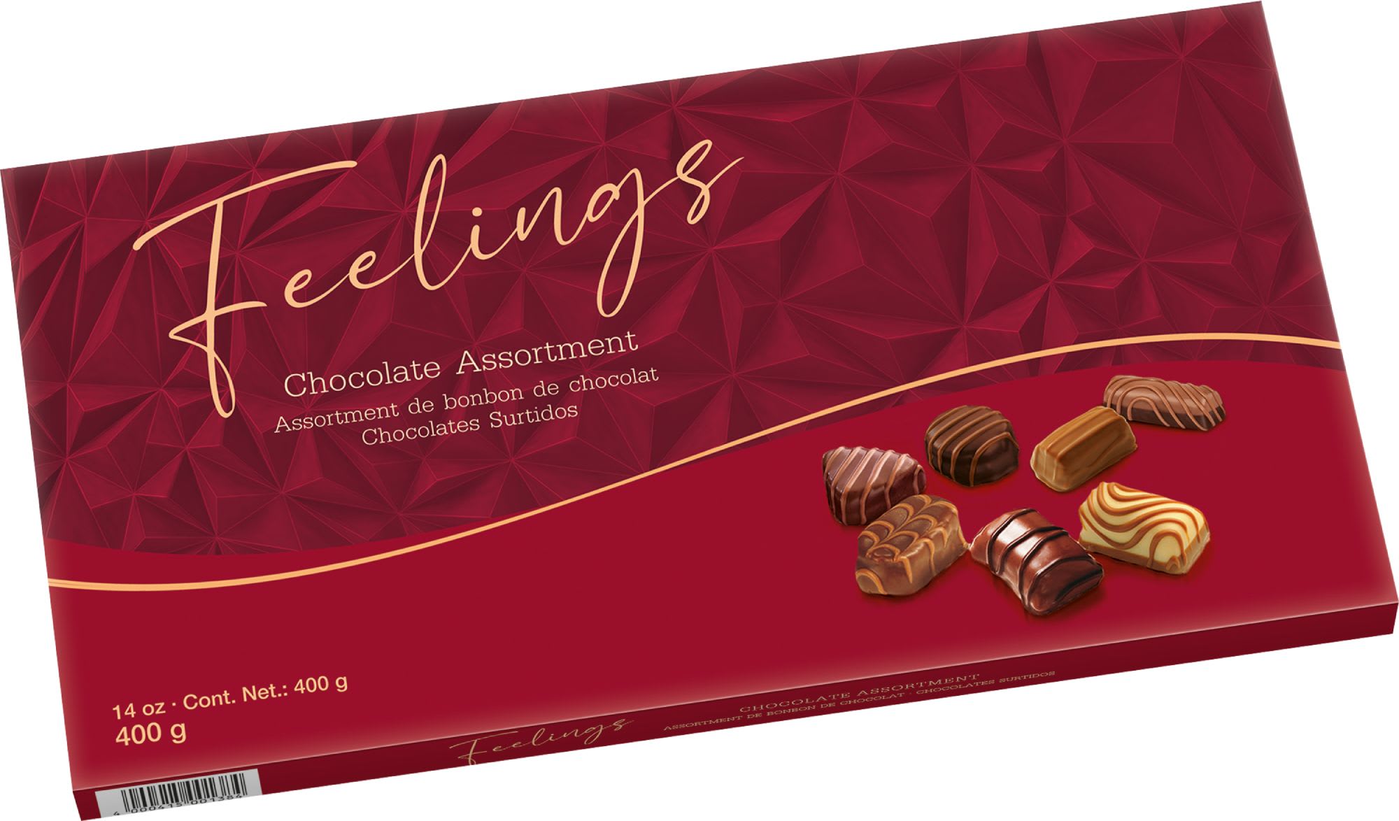 Feelings konfekt assortert 400g
