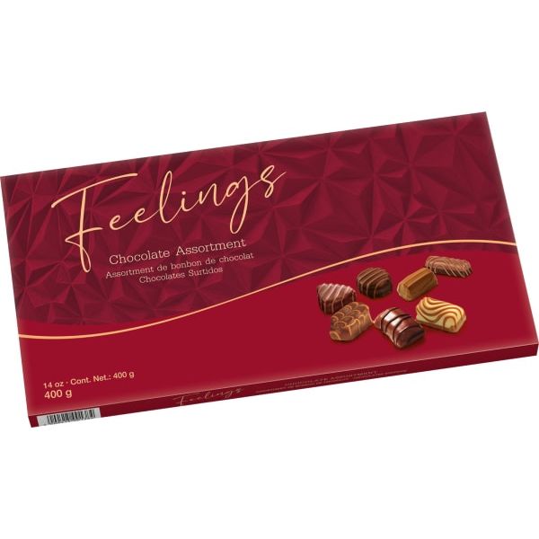 Feelings konfekt assortert 400g