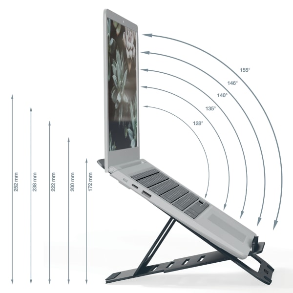 Laptop Stand Leitz Aluminium Ultra-Flat