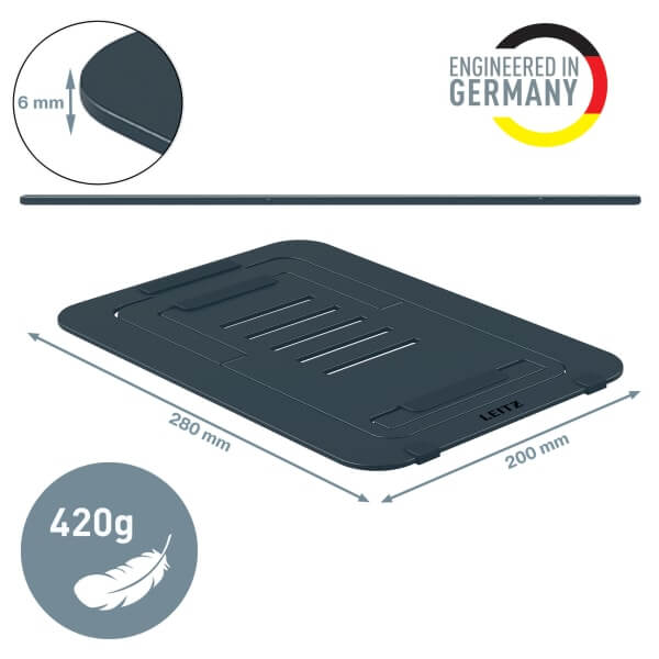 Laptop Stand Leitz Aluminium Ultra-Flat