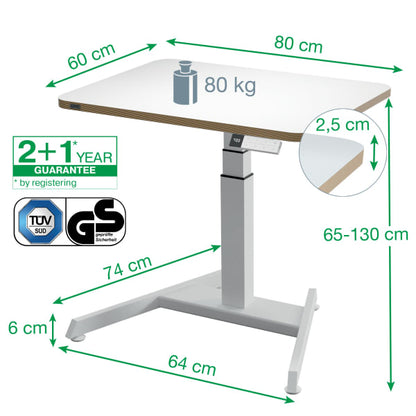 Sit Standing Desk Leitz Small Electric