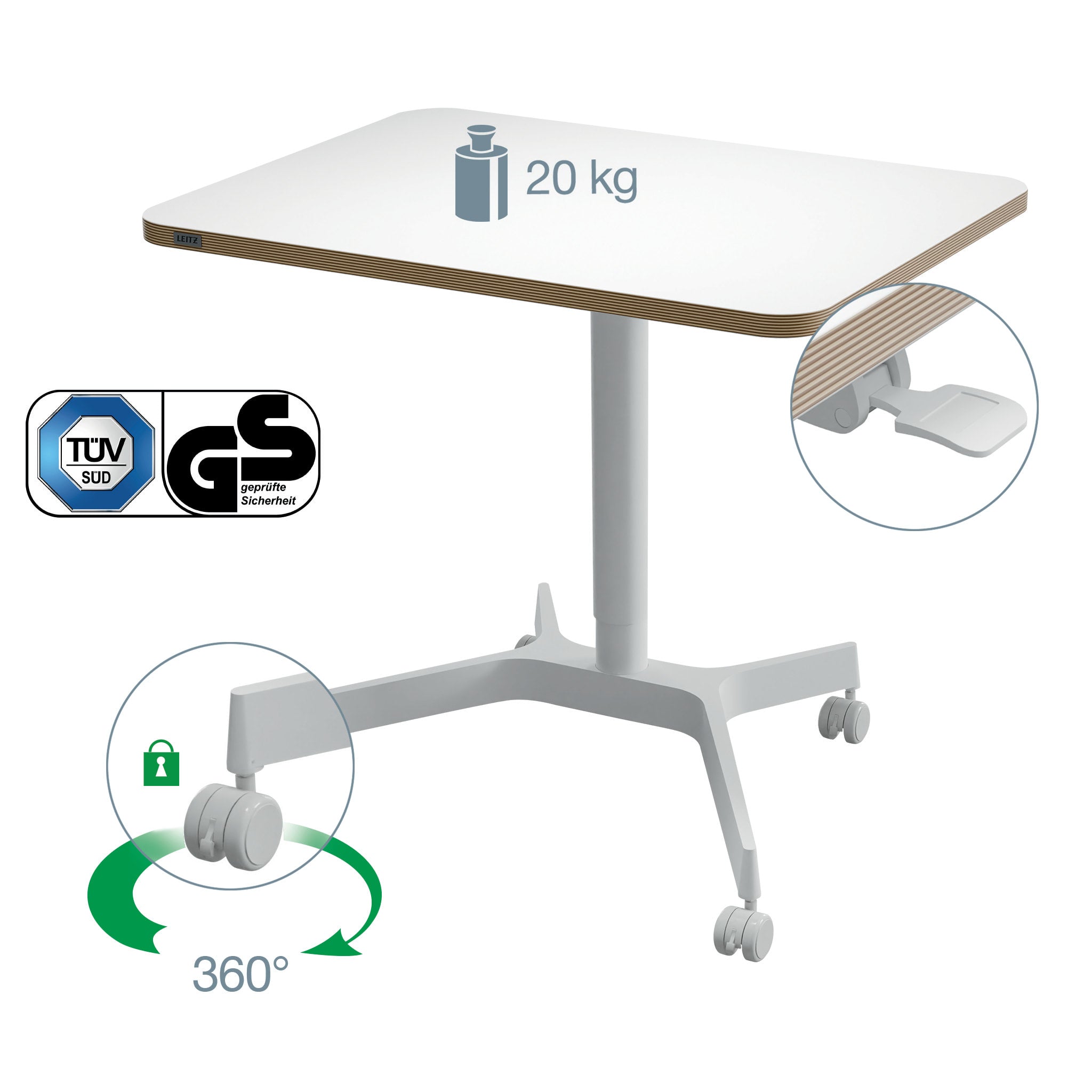 Sit Standing Desk Leitz Small