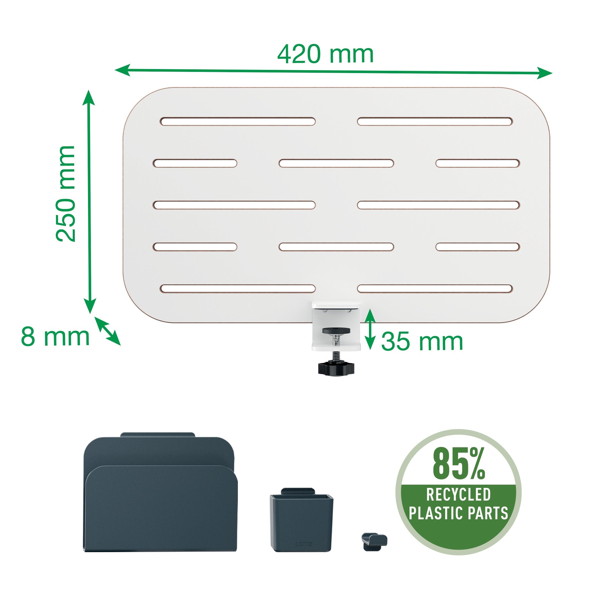 Pegboard Desk Organiser Small Leitz