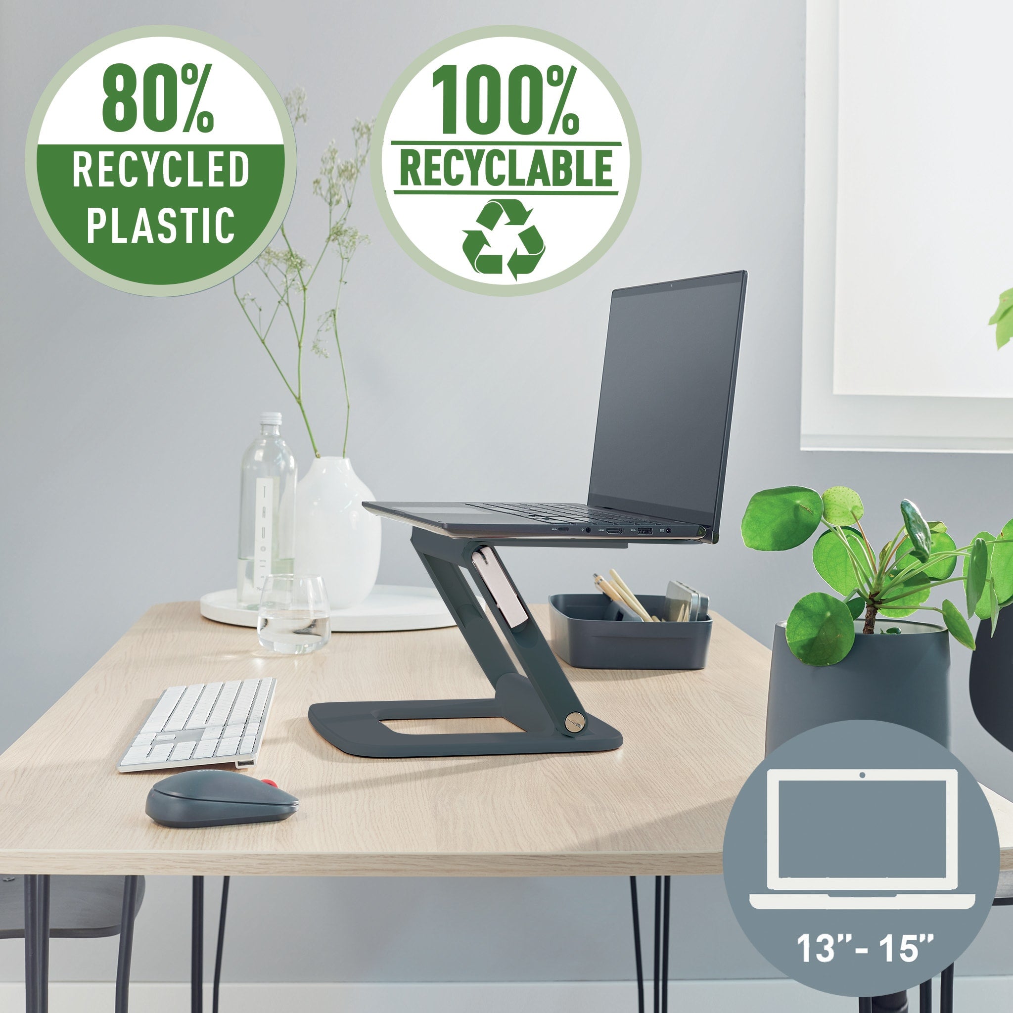 Laptopstøtte Leitz Ergo Cosy Grå
