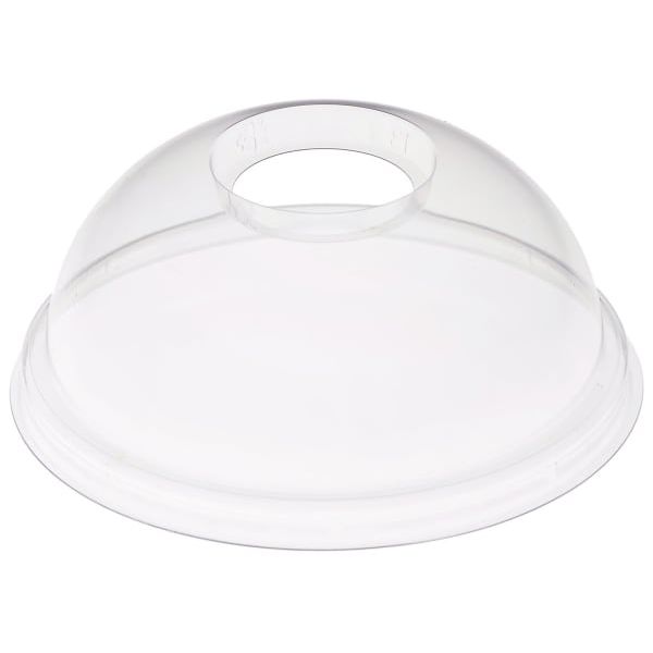 Lokk kuppel m/hull RPET 300ml - 95mm dia