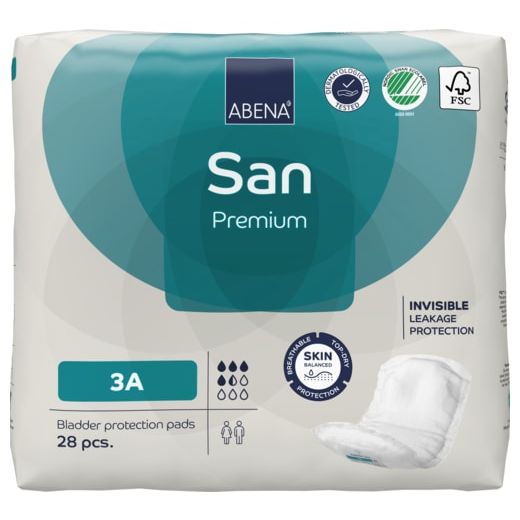 Bleie Abena San Premium 3A petroleumsblå