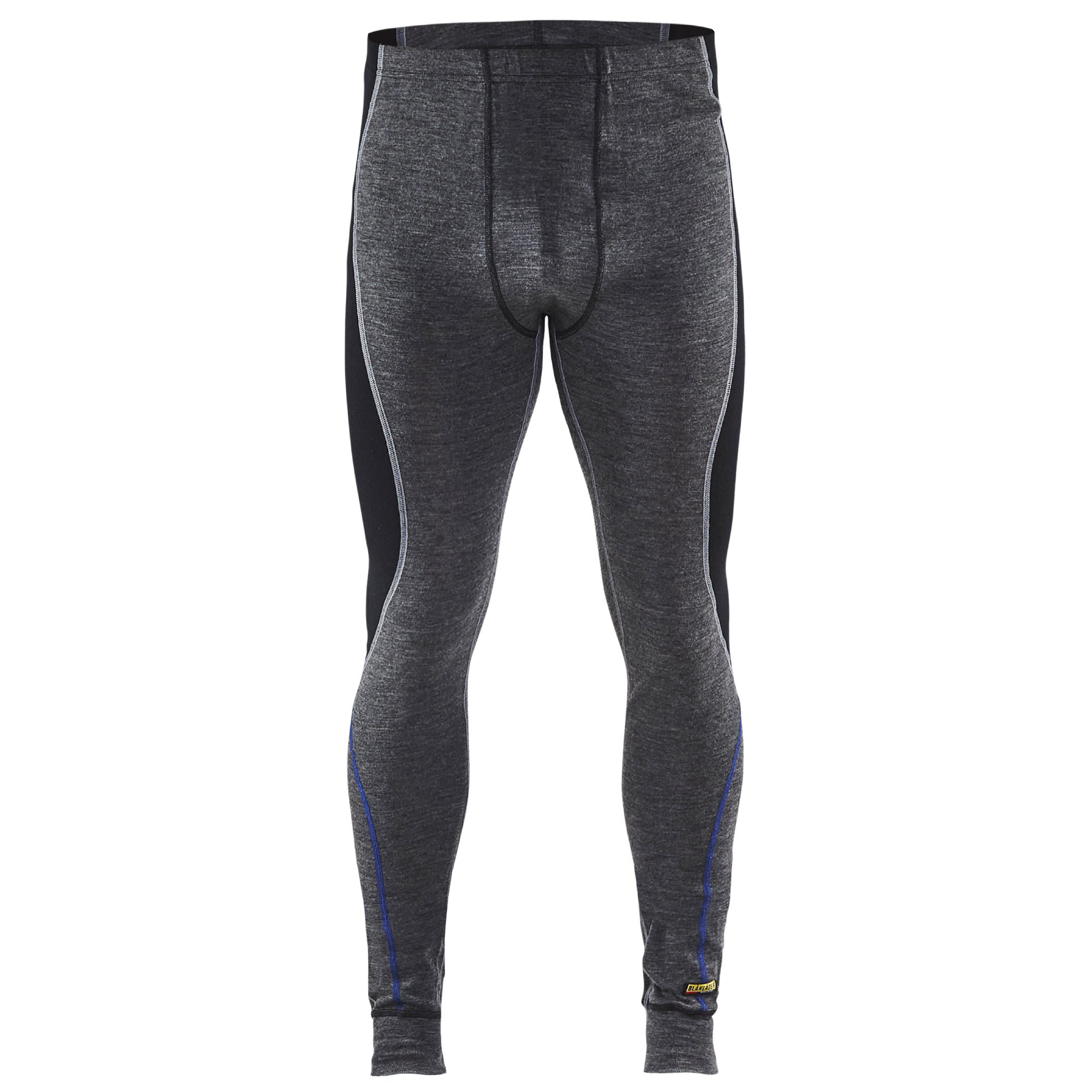 Bukse Ull Under Warm Sort/Grå strl.5XL