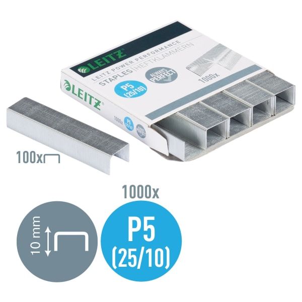 Heftestift Leitz 25/10 Eske/1000
