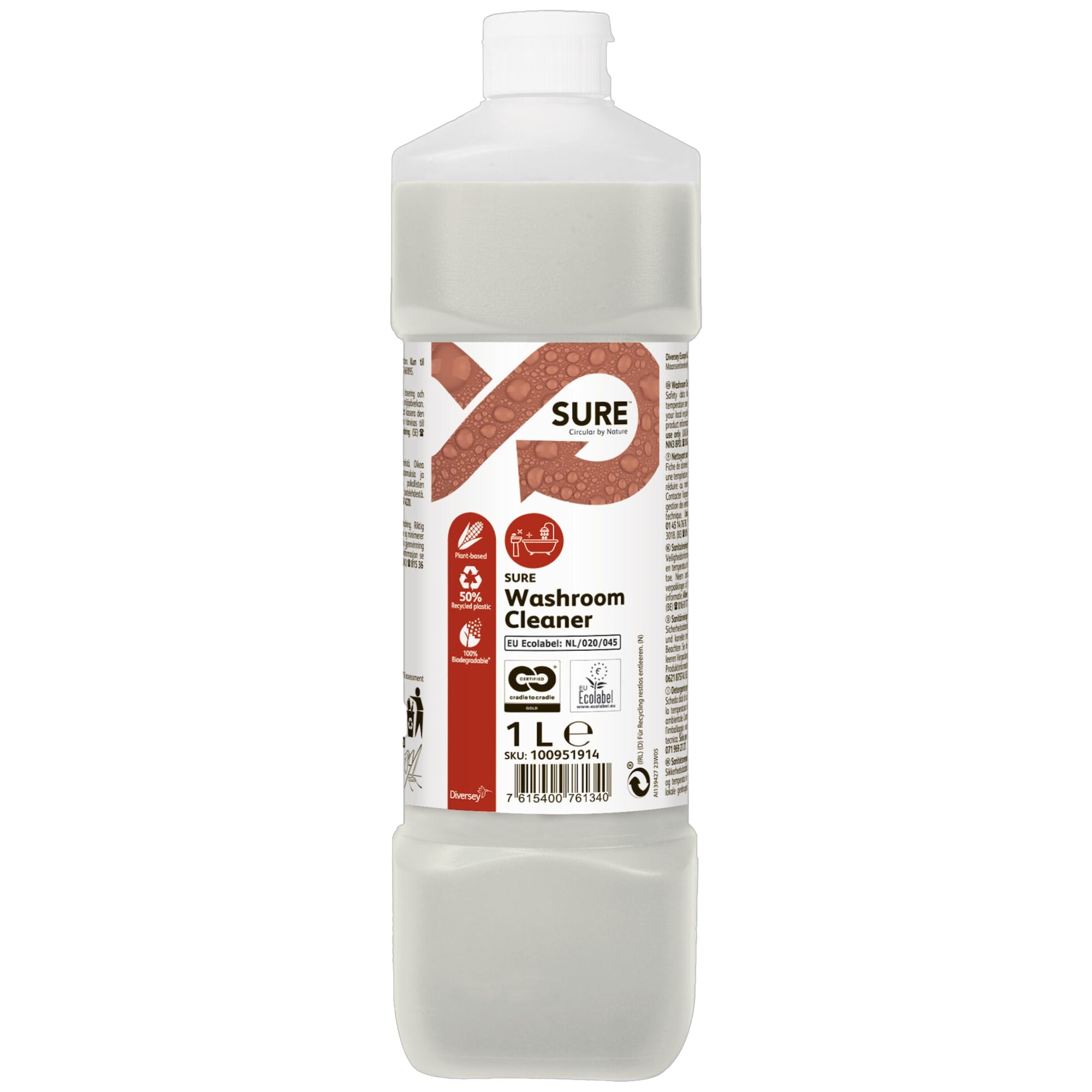 Sanitær SURE washroom cleaner 1l