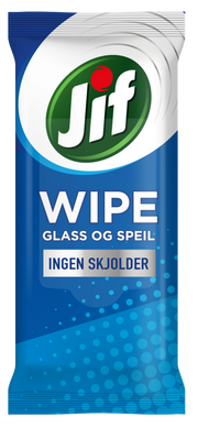 Engangsklut Jif Wipe Glass og Speil (30)