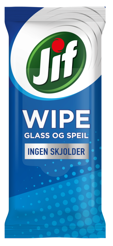 Engangsklut Jif Wipe Glass og Speil (30)