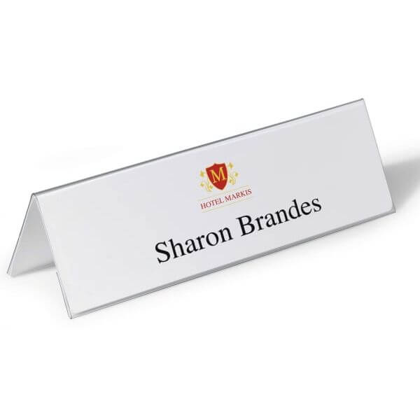 Navneskilt bord 105/210x297mm