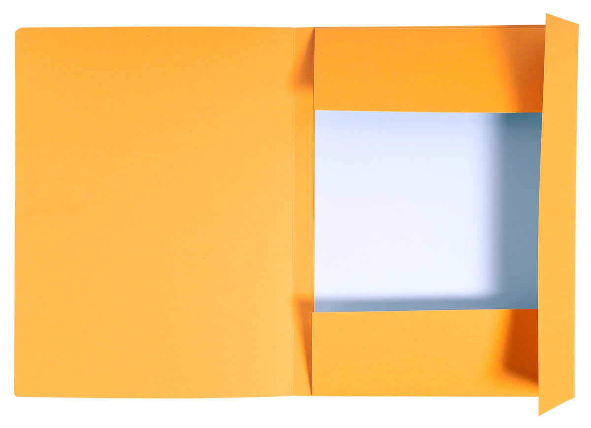 Klaffmappe Forever A4 m/3 klaffer orange