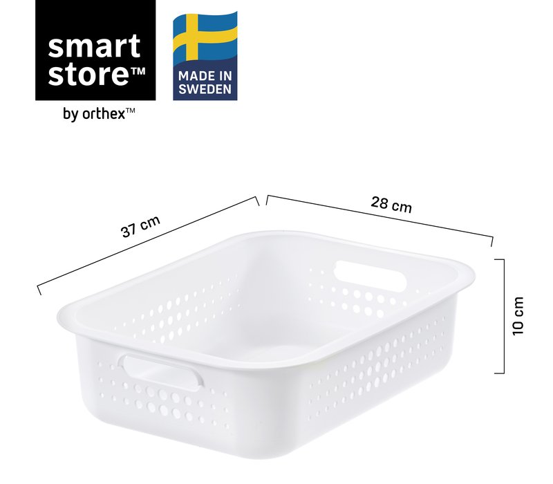Oppbevaringkurv SmartStore 6L hvit