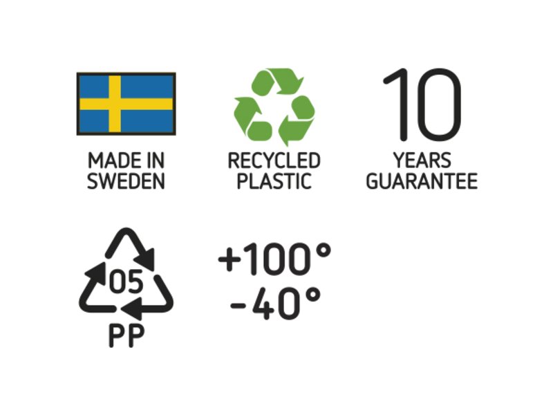 Oppbevaringkurv SmartStore 13L antracit