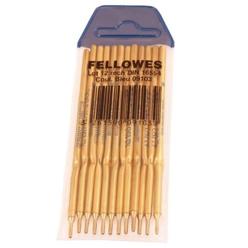 Skrankepenn refill Fellowes blå 12pk