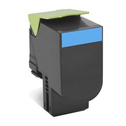 Toner Lexmark 80C20C0 return cyan