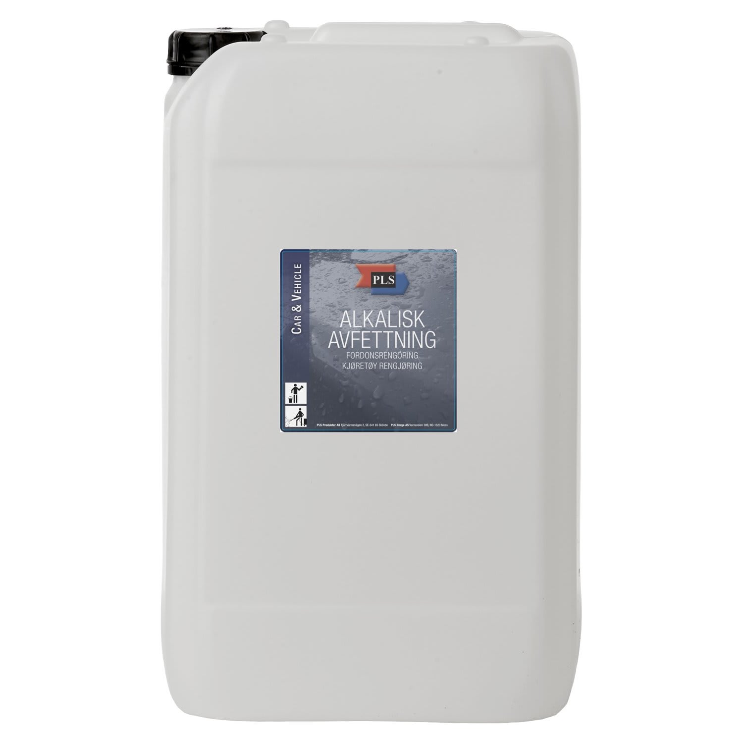 Avfetting PLS alkalisk 25l