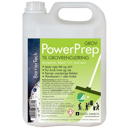Avfetting PowerPrep Grov 5l