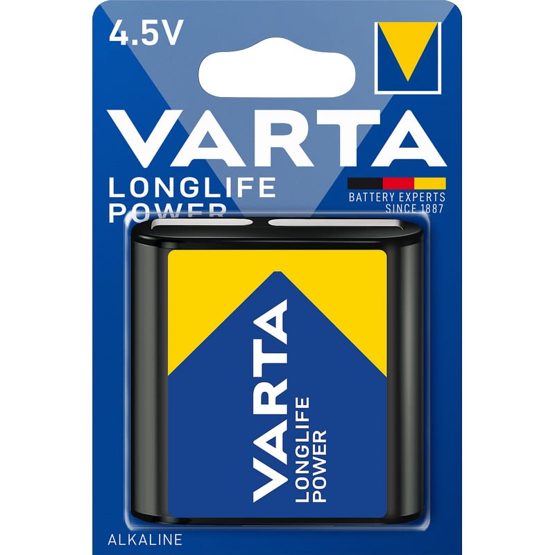 Batteri Varta Longlife Power 4,5V Bli 1