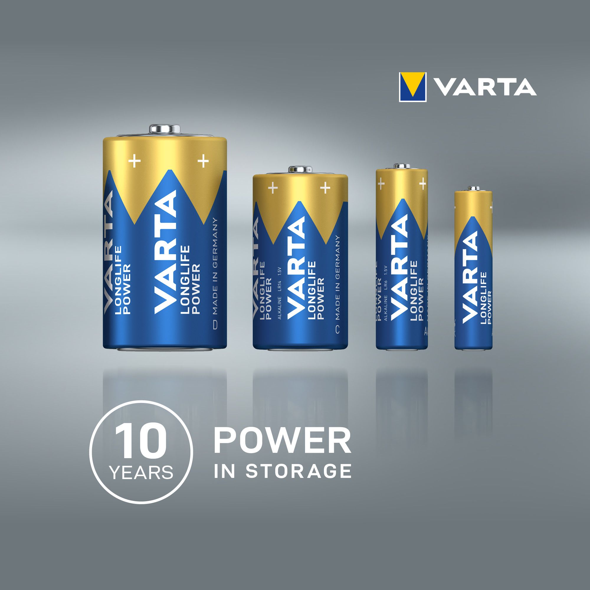 Batteri Varta Longlife Power 4,5V Bli 1