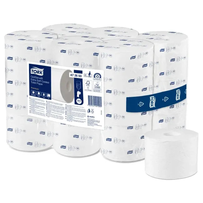 Tork T7 Optiserve 3-lags Advanced supersoft papir