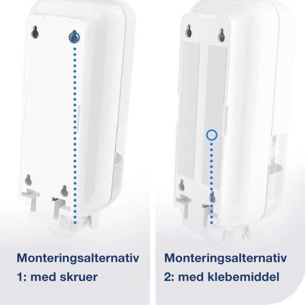 Dispenser Tork S4 hvit