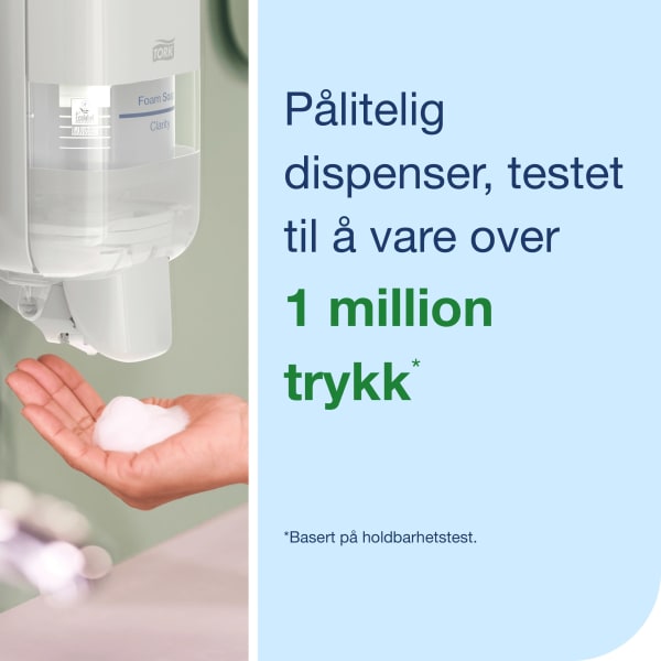 Dispenser Tork S4 hvit