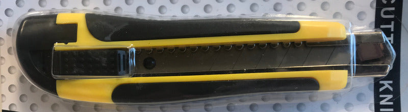 Kuttekniv 18mm gummi håndtak