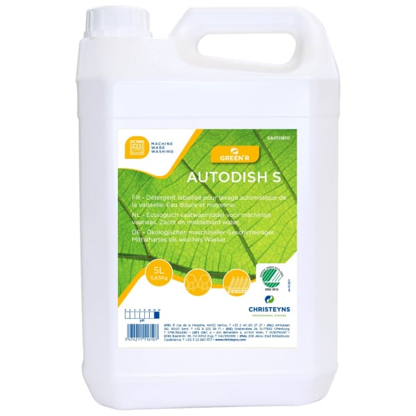 Maskinoppvask Green`R Autodish S 5l