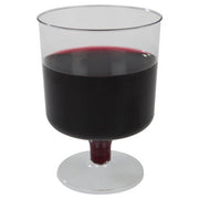 Glass plast Crystal vin 23cl, engangs