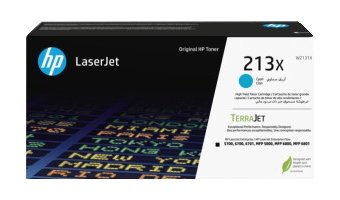 Toner HP 213X Høykapasitet Cyan