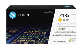 Toner HP 213X Høykapasitet Gul