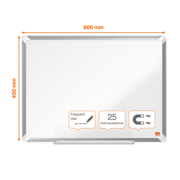 Whiteboard Premium Plus Emaljert 60x45cm