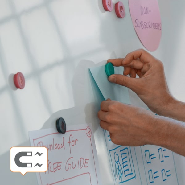 Whiteboard Premium Plus Emaljert120x90cm