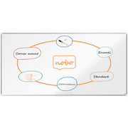 Whiteboard Premium Plus Emaljert 240x120