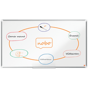 Whiteboard Premium Plus Wide Emalj. 55"
