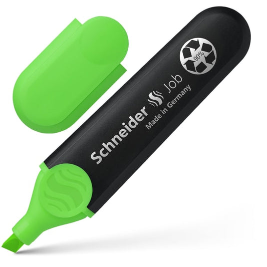 Textmarker Schneider Job grønn