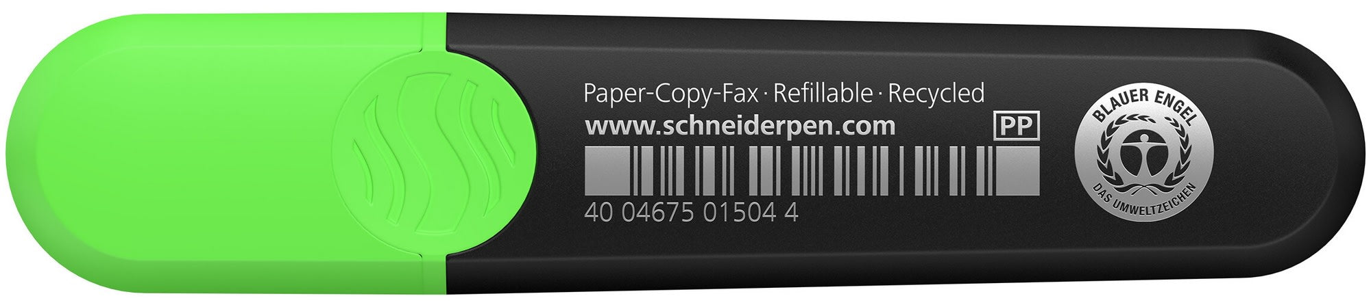 Textmarker Schneider Job grønn