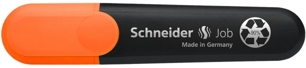 Textmarker Schneider Job oransje