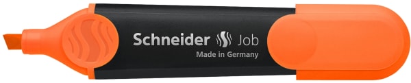 Textmarker Schneider Job oransje