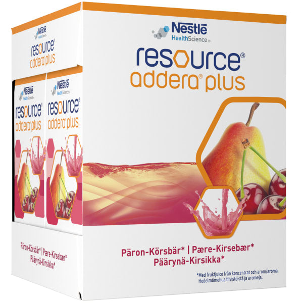 Næring Resource Addera+ Pære/Kirseb