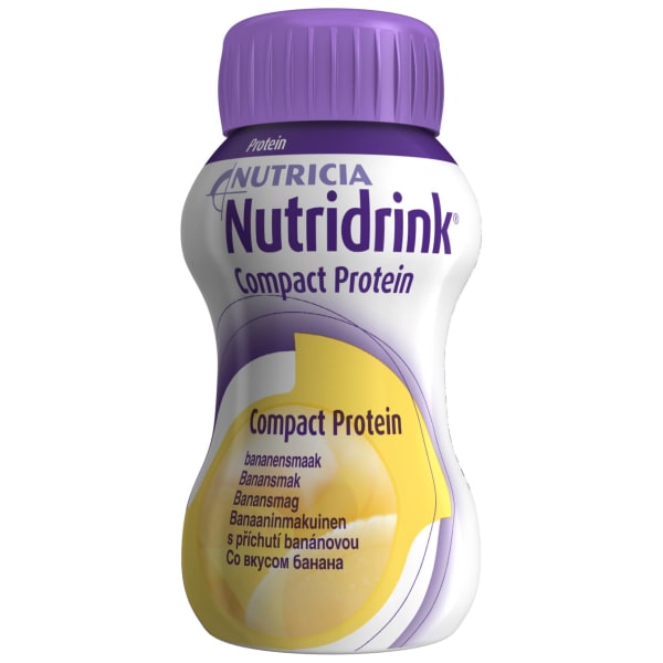 Næring Nutridrink Compact Protein Banan
